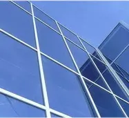 Прозрачный фасад из металлопластикового профиля