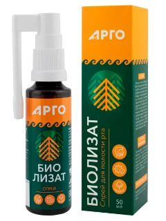 
Спрей для полости рта «Биолизат», 50 мл