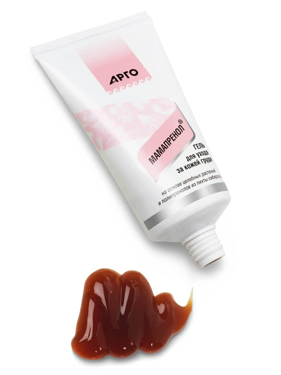 
Гель по уходу за кожей груди «Мамапренол», 50 мл