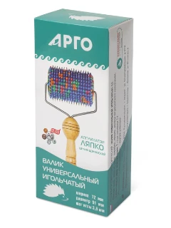 Аппликатор Ляпко «Валик Универсальный» (шаг игл 3,5 мм; D = 51 мм; ш = 72 мм)