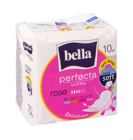 Фото для Гигиенические прокладки Perfecta ultra rose deo fresh, 4 капли, 10 шт