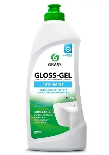 Чистящее средство для ванной комнаты Grass "Gloss Gel" 0,5 л.