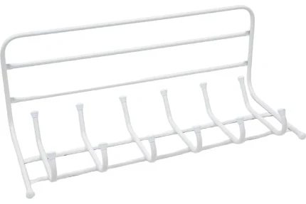 Фото для Вешалка настенная с полкой Nika 6 крючков, белый, 1209