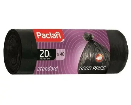 Фото для Мешки для мусора Paclan Standard 20 л (40 шт.)