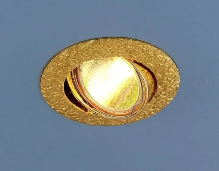 Фото для Светильник точечный 625 MR16 сатин/золото