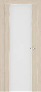 АКЦИЯ! Дверь межкомнатная S10 Беленый дуб Триплекс белый 800х2000