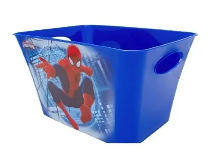 Фото для Корзинка Disney Человек-паук цвет синий 5 л