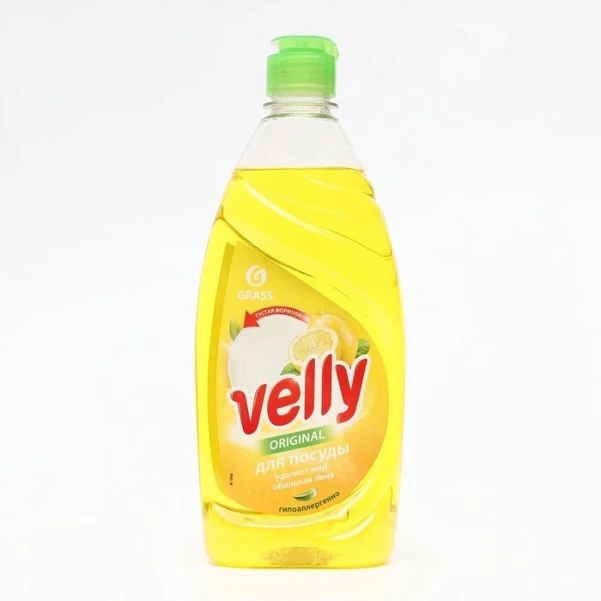 Фото для Средство для мытья посуды Velly, Лимон 500 мл