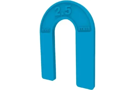 Фото для Подкова многоразовая для плиточного шва, 2,5 мм, 50 шт. пакет 444-0525 DECOR