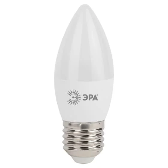 Светодиодная лампа ЭРА LED smd B35-7w-827-E27