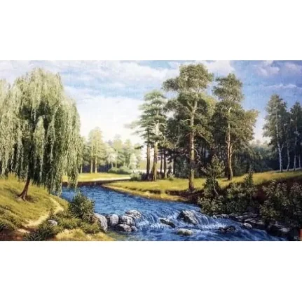 Фото для Гобелен "Водные пороги" 130х70