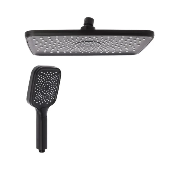 Фото для Набор леек для душа: тропическая 1 реж. 295х195мм, ручная 1 реж. 95х120мм