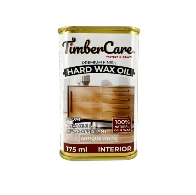 Масло защитное TIMBERCARE HARD WAX OIL с твердым воском, античный белый, 0,175л, 350108