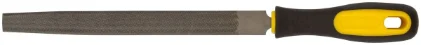 Напильник, прорезиненная ручка, полукруглый 200 мм, 42591