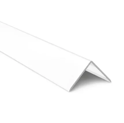 Фото для Угол Идеал ПВХ 15х15мм, 2,7м, белый глянец