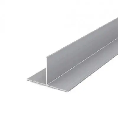 Тавр алюминиевый 20х15х2 мм, 2 м, цвет серебро