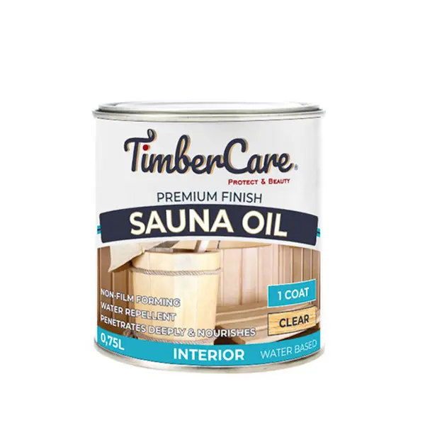 Масло для бани и сауны TimberCare Sauna Oil прозрачный 0,75л, 350041