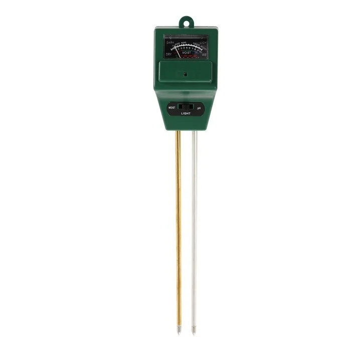Прибор для измерения Luazon, влажность/pH/кислотность почвы, зеленый, 1928752
