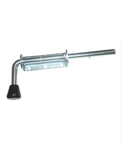 Фото для Засов гаражный пружинный 250мм цинк ЗД-11 Кунгур