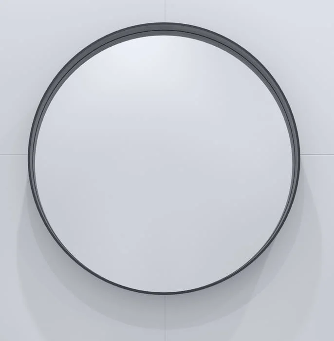 Зеркало LOFT Эрос 800 х 800 в металлической раме, покрытие Soft - Touch