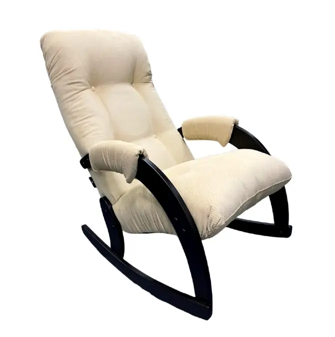 Кресло-качалка Leset Модель 67, Венге, ткань Verona Vanilla