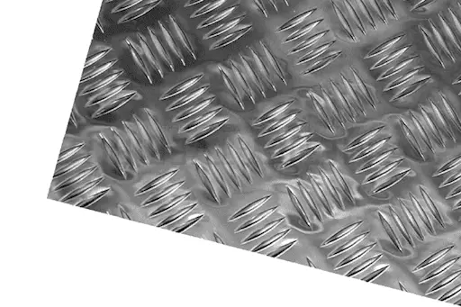 Лист алюминиевый рифленый Квинтет 1,5х1200х3000 АМГ2Н2