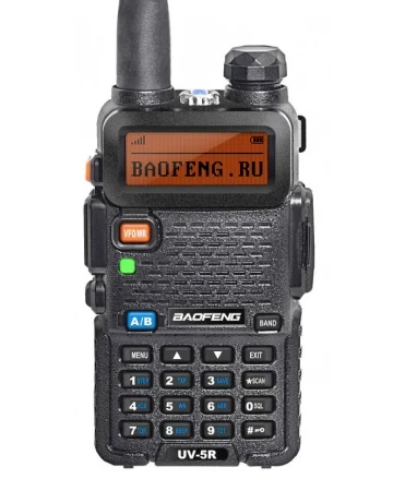 Радиостанция "Baofeng UV-5R 5W черная