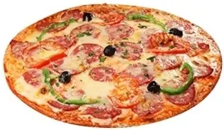 Пицца с колбасой салями (1000 гр)