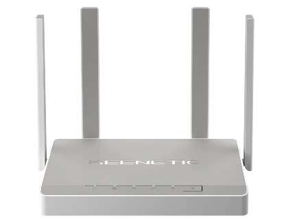 Фото для Wi-Fi роутер Keenetic GIGA (KN-1011) 10/100/1000BASE-TX белый, с Wi-Fi AC1300 Wave 2 MU-MIMO, усилителями приема/передачи, двухъ