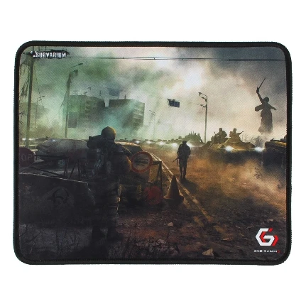 Фото для Коврик для мыши Gembird MP-GAME20 "Survarium Блокпост", 250х200х3мм, ткань+резина, оверлок, коробка