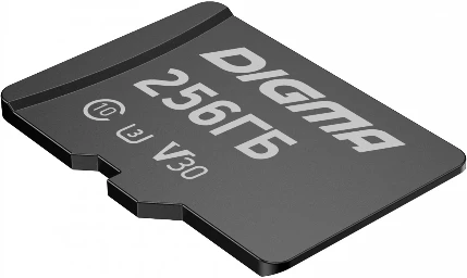 Фото для Карта памяти Micro-SD 256Gb Class 10, Digma CARD30 V30 + adapter DGFCA256A03