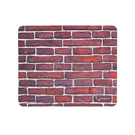 Фото для Коврик для мыши Gembird MP-BRICKS, рисунок "кирпичи", размеры 220*180*1мм, полиэстер+резина