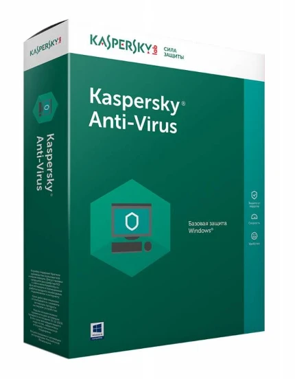 Фото для Программное обеспечение Антивирус Kaspersky Anti-Virus Russian Edition. (BOX) лицензия на 2 пк на 1 год (KL1171RBBFS)