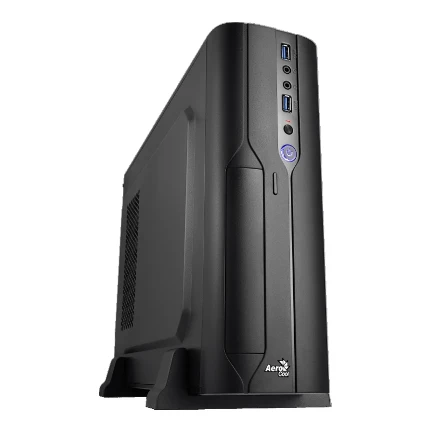 Фото для Корпус 400Вт Aerocool CS-101 черный mATX 1x80mm 2xUSB3.0 audio CS-101-VX-400W