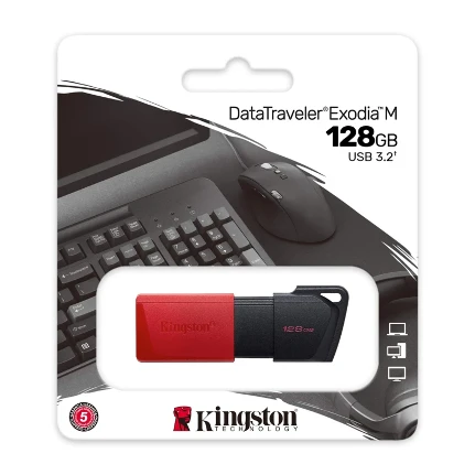 Фото для Флеш диск 128GB USB 3.0 Kingston DataTraveler Exodia M (DTXM/128GB)