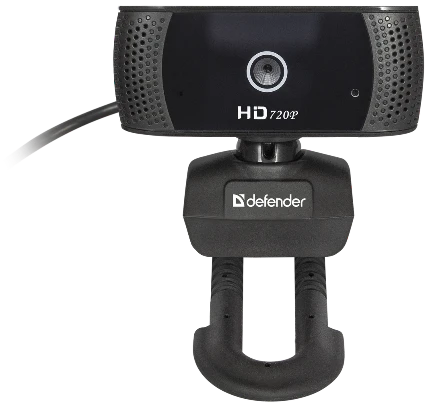 Фото для Камера WEB Defender G-lens 2579 HD1280 x 720p, 2 Мп, автофокус, крепление на монитор