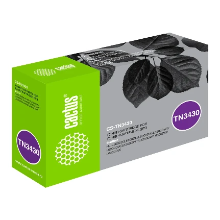 Фото для Тонер-картридж совместимый Brother HL-L5000/ 5100/ 5200/ 6250/ 6300/ 6400 Cactus CS-TN3430