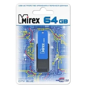Фото для КАРТА ПАМЯТИ MIREX 64GB CITY BLUE