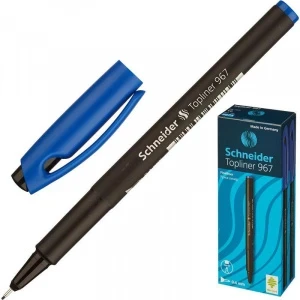 Фото для РУЧКА КАП SCHNEIDER TOPLINER 967 ЛИНЕР 0.4ММ АССОРТИ (9673, Синяя)