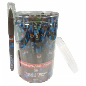 Фото для РУЧКА ГЕЛЕВАЯ ПИШИ-СТИРАЙ "EXPLODER" GRIP 0.5ММ СИНЯЯ