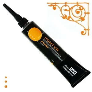 Фото для КРАСКИ ВИТРАЖ TAIR КОНТУР 20МЛ ОРАНЖЕВЫЙ