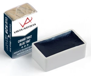 Фото для АКВАРЕЛЬ VISTA-ARTISTA 528 СИНИЙ ТИНТ КЮВЕТА 2,5МЛ