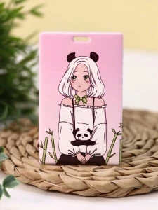 Фото для ОБЛОЖКА ДЛЯ КАРТ АЛЕФ 6.5*10.4СМ АНИМЕ PERFECT PANDA GIRL