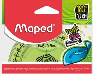 Фото для ТРАНСПОРТИР ПЛАСТИКОВЫЙ 180/100 MAPED