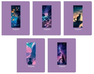 Фото для ТЕТРАДЬ 48Л КЛЕТКА "TOTAL LILAC. LANDSCAPES"