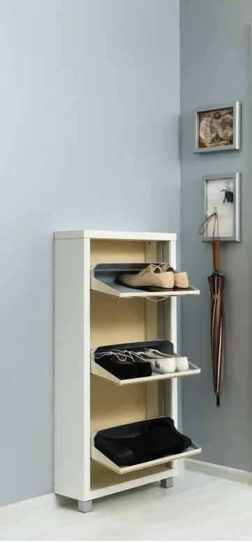 Обувной шкаф" Люкс" 3 секции