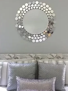 
Изготовление интерьерных декоративных зеркал. Серебро