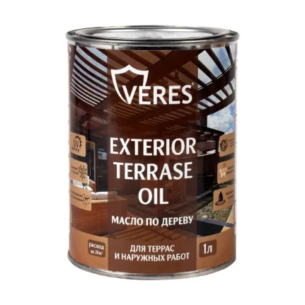 Фото для Масло для дерева Veres Exterior Terrase Oil, 1 л, дуб
