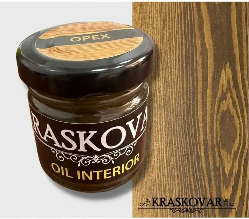 Масло для интерьера Kraskovar Deco Oil Interior Орех 40 мл