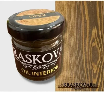 Фото для Масло для интерьера Kraskovar Deco Oil Interior Орех 40 мл